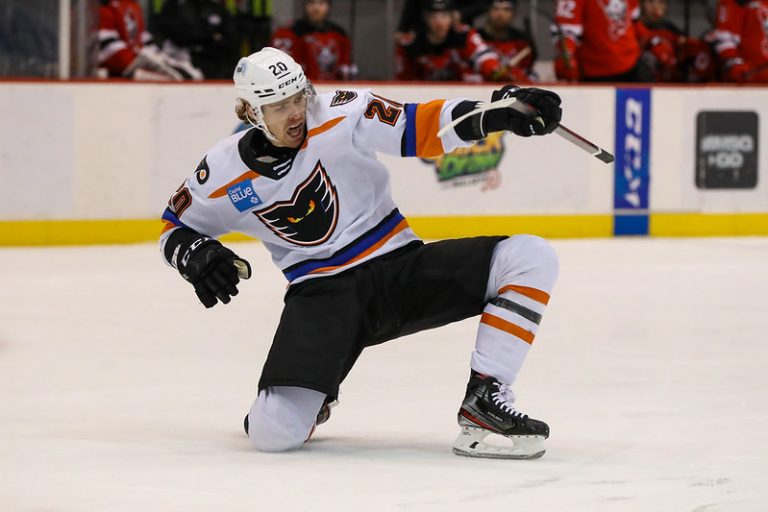 Max Willman Scores Overtime Winner at Devils Lehigh Valley Phantoms