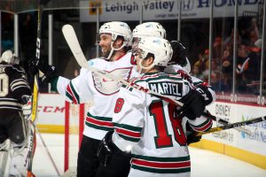 Celebration Hershey Bears at Phantoms 12-16-16 Album