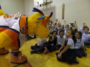 Our pal meLVin is on a field trip - Lehigh Valley Phantoms