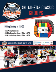 AHL All-Star Tickets Group Sales Flier