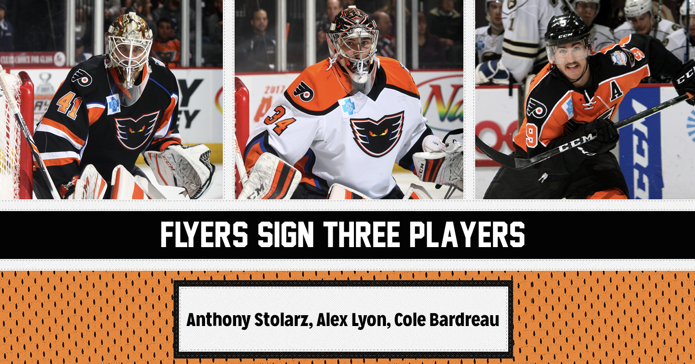 Stolarz, Lyon, Bardreau Re-Sign