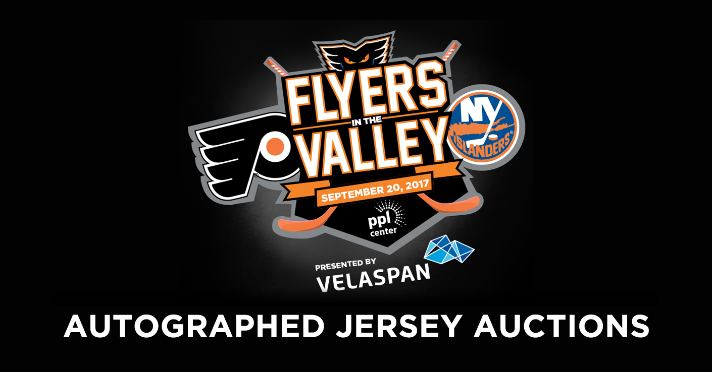 Flyers in the Valley Jersey Auctions Facebook