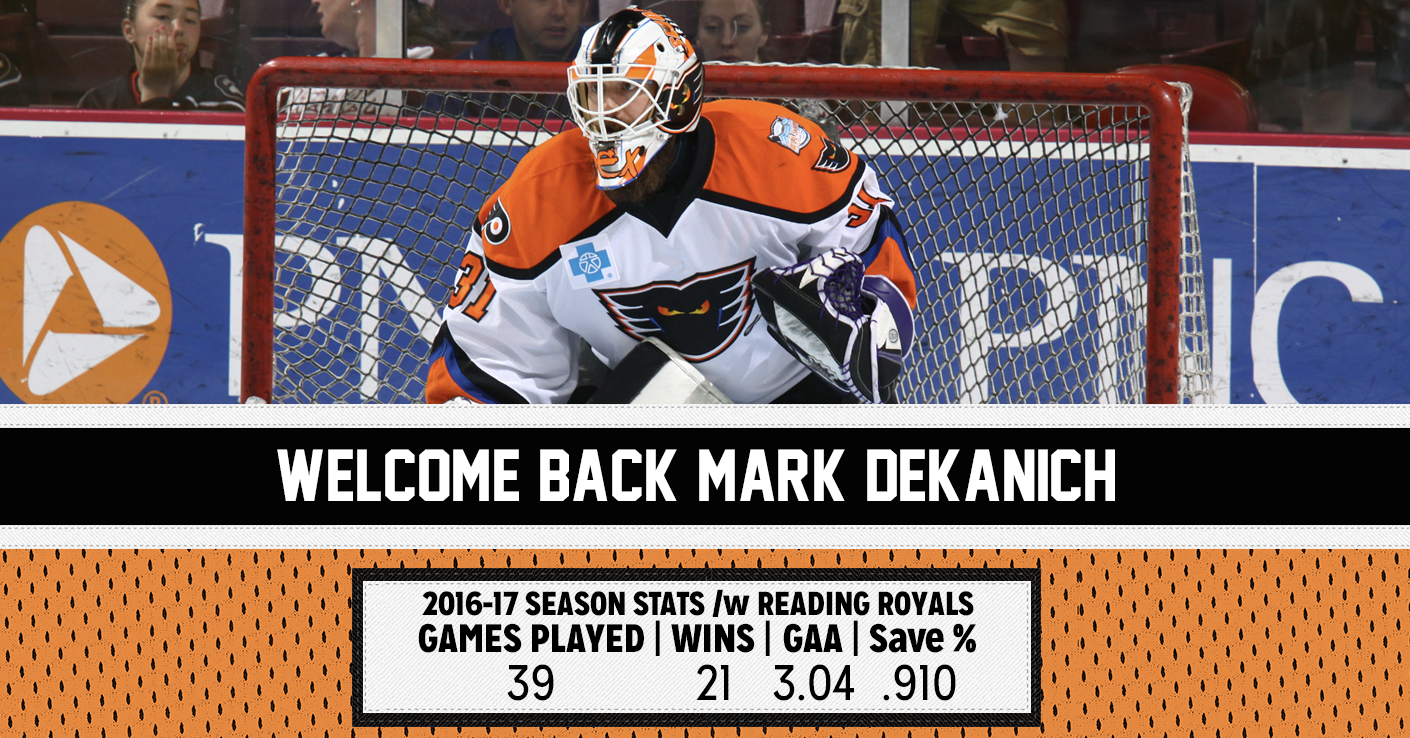 Mark Dekanich Re-Signs