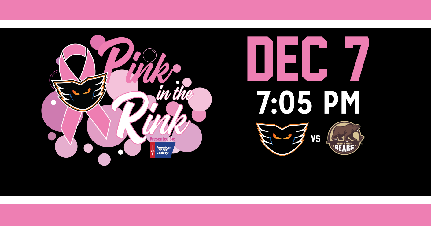 Ways To Participate in The Hershey Bears Pink the Rink Night