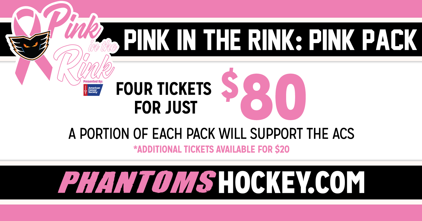 Pink The Rink With The Hershey Bears