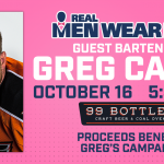 Greg Carey's Real Men Wear Pink Campaign