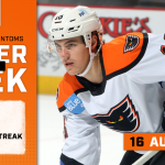 Nic Aube-Kubel Lehigh Valley Phantoms PSECU Player of the Week