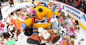 Lehigh Valley Phantoms Teddy Bear Toss Night
