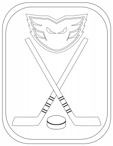 Lehigh Valley Phantoms Coloring Sheet