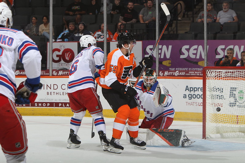 Flyers prospect watch: it's a goalie carousel with Phantoms, too