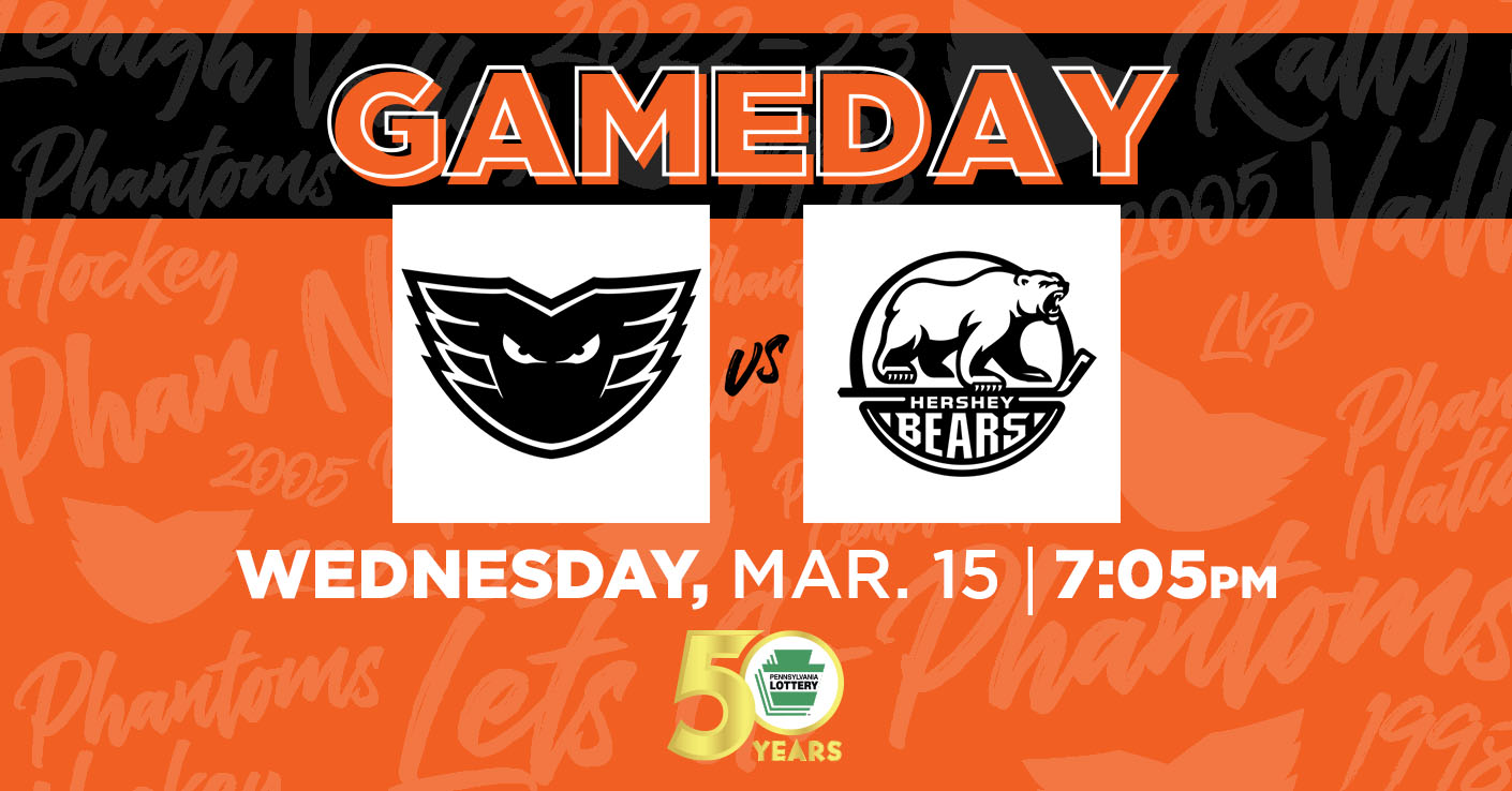 Hershey Bears Even Rivalry Series With Phantoms - Lehigh Valley