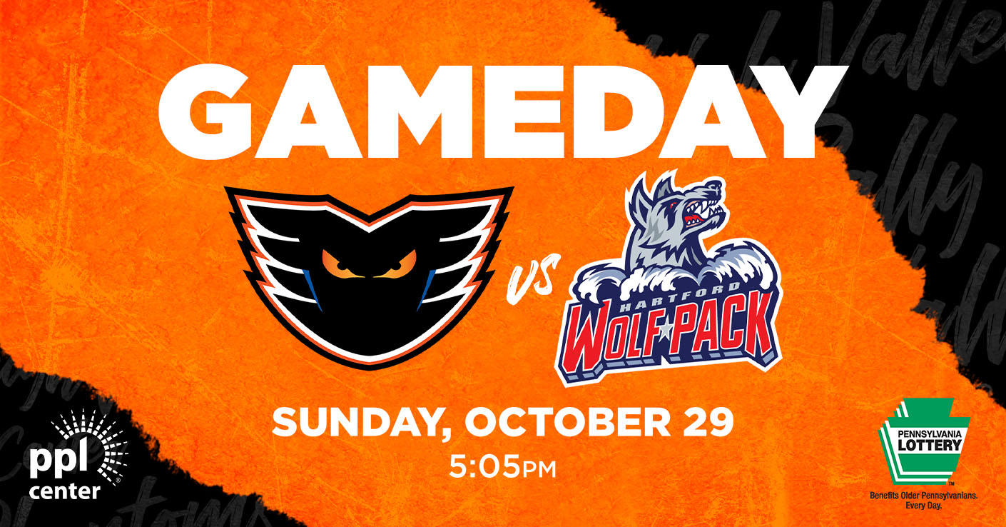 The Lehigh Valley Phantoms will have to look for the upset on the