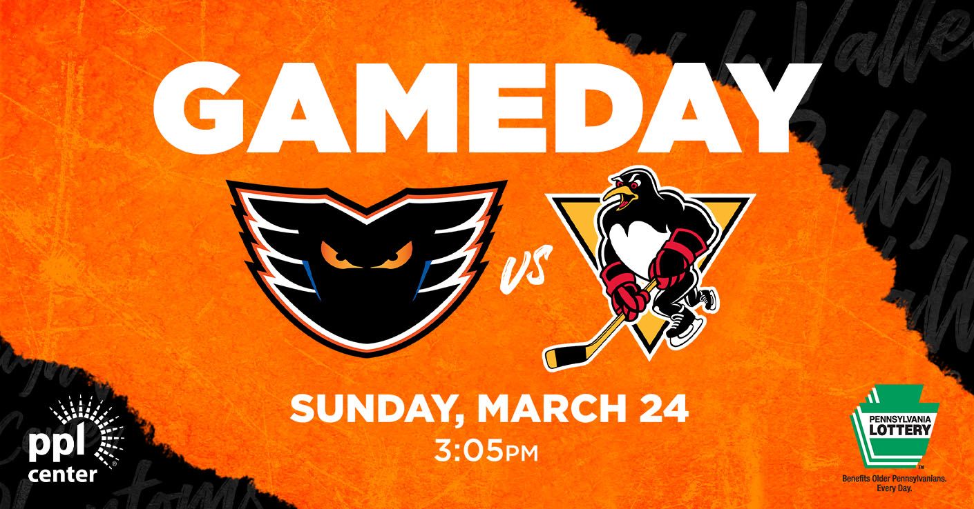 PREVIEW: Phantoms vs. Penguins, Game #61