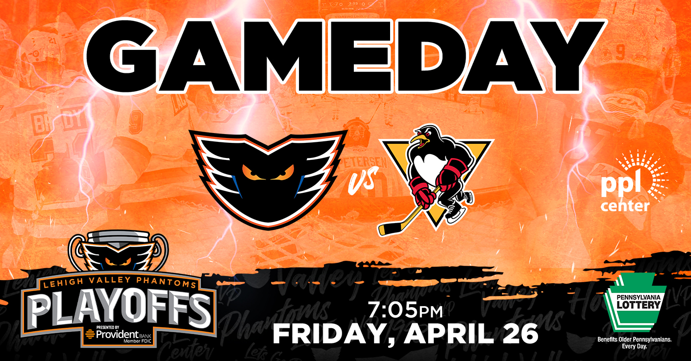 PREVIEW: Phantoms vs. Penguins, Game 2