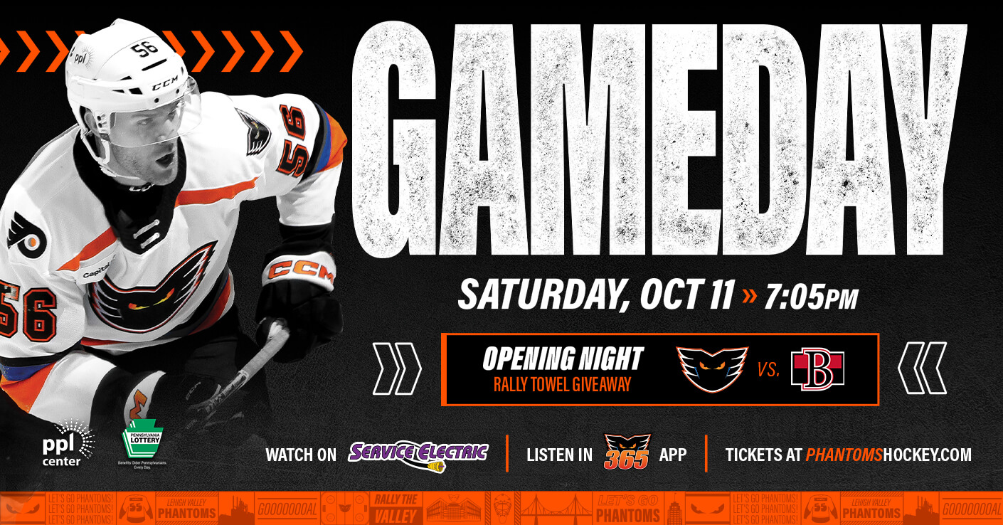 PREVIEW: It’s Opening Night! Phantoms vs. Senators