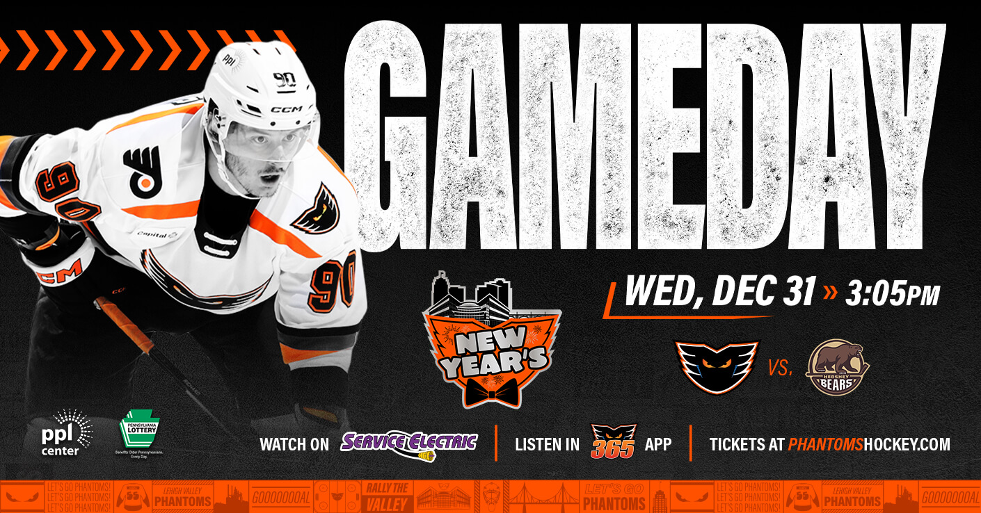 PREVIEW: Phantoms vs. Hershey, Game 31