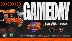 PREVIEW: Phantoms vs. Penguins, Game 43