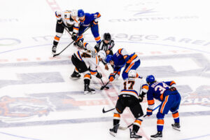 Gaucher Scores Twice but B-Isles Hang On