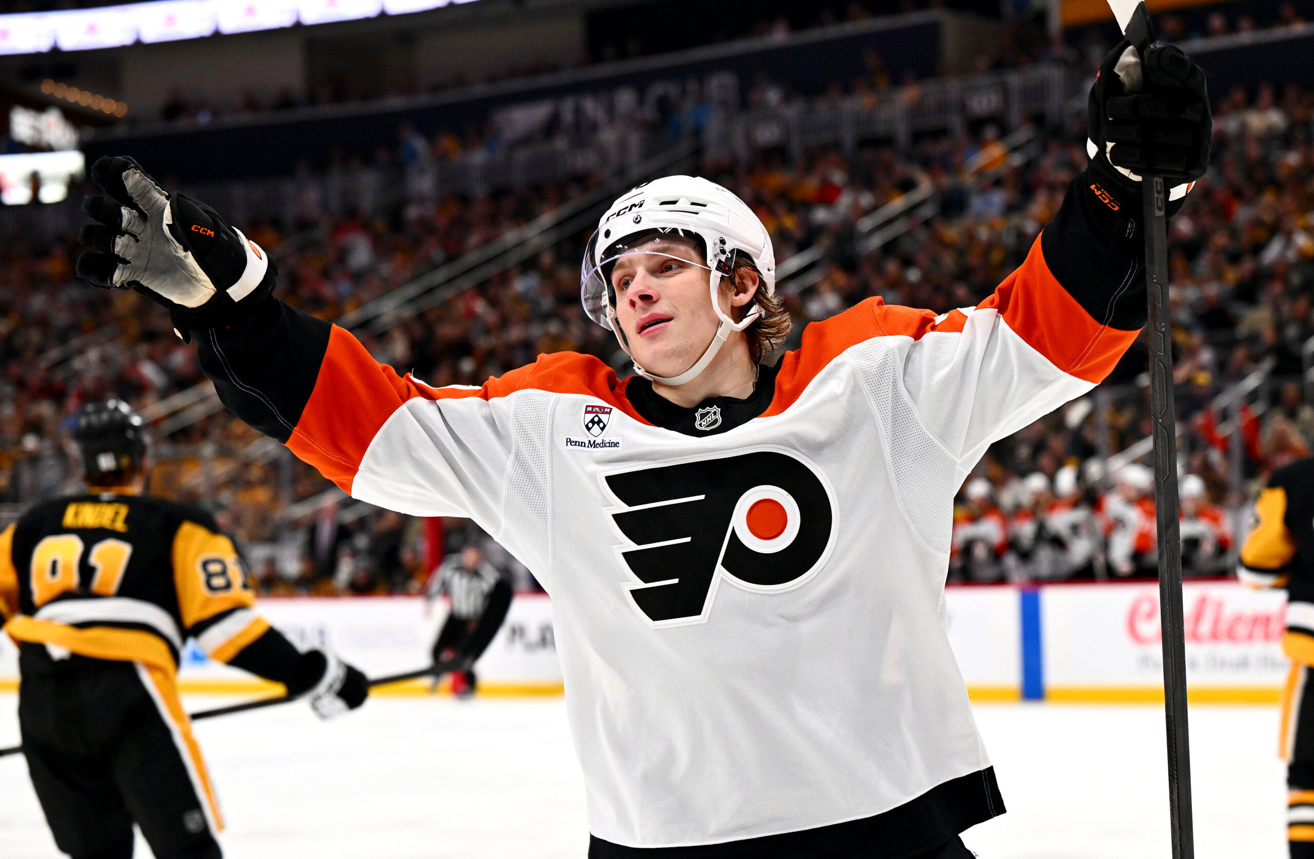 Bump Scores in NHL Debut