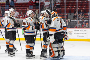 Perets Spectacular in Shutout Win