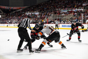 Berglund Scores His First in Season Finale