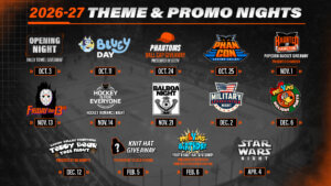 Phantoms Announce First Look at Promotional Schedule
