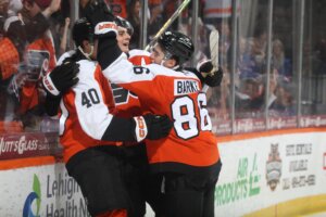 Flyers Sweep Rookie Series