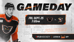 PREVIEW: Phantoms at Penguins, Preseason