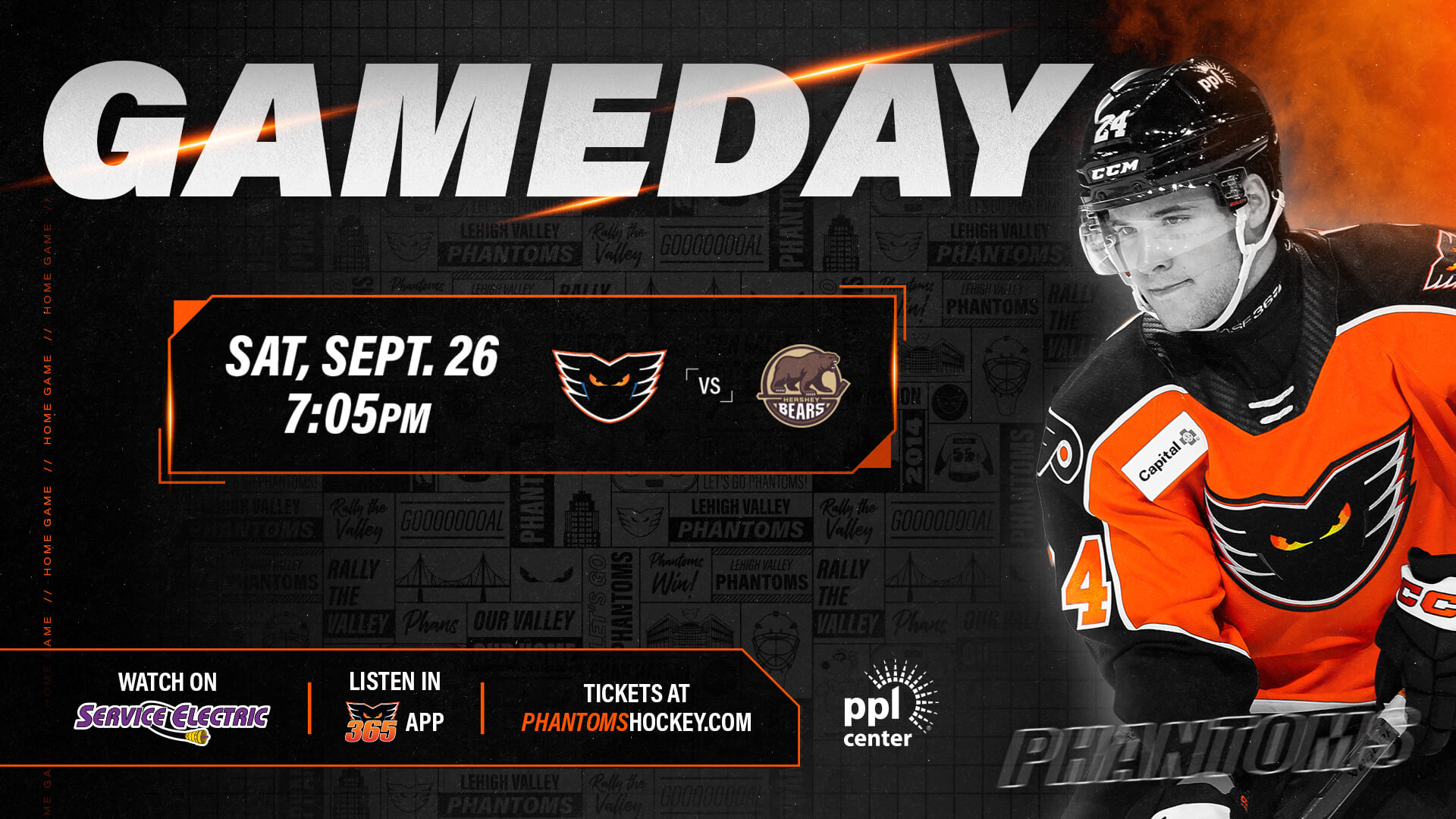 PREVIEW: Phantoms vs. Hershey Preseason